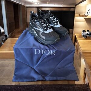 Dior Black and Gray Women's Sneakers